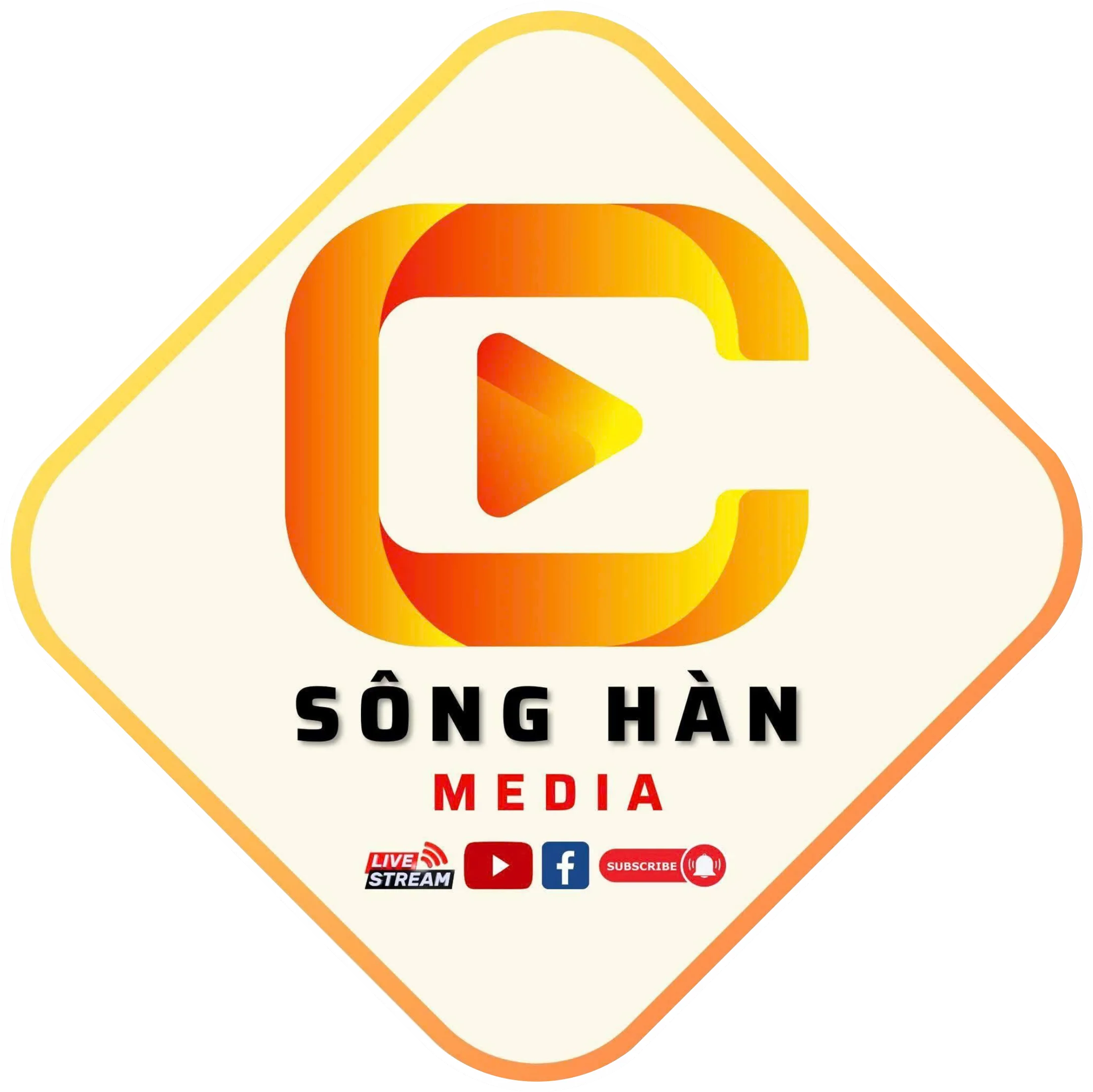 Logo SHM - Sông Hàn Media
