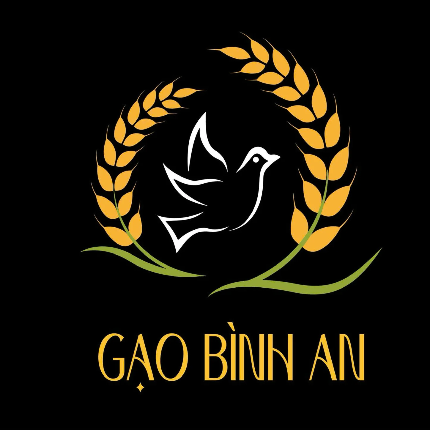 Logo Gạo Bình An - An Nhơn Nam