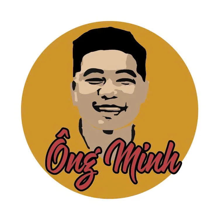 Logo Hệ Thống Nhà Hàng Bò Tơ & Hải Sản Ông Minh